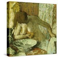 Woman at Her Toilet, circa 1897-Edgar Degas-Stretched Canvas