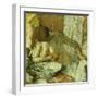 Woman at Her Toilet, circa 1897-Edgar Degas-Framed Giclee Print