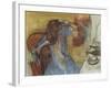 Woman at Her Toilet; Femme a Sa Toilette, C.1889-Edgar Degas-Framed Giclee Print