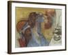 Woman at Her Toilet; Femme a Sa Toilette, C.1889-Edgar Degas-Framed Giclee Print