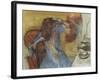 Woman at Her Toilet; Femme a Sa Toilette, C.1889-Edgar Degas-Framed Giclee Print