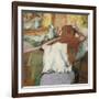 Woman at Her Toilet-Edgar Degas-Framed Giclee Print