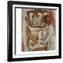 Woman at Her Toilet-Jules Pascin-Framed Giclee Print