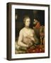 Woman at Her Toilette, 1585-95-Francois Bunel-Framed Giclee Print