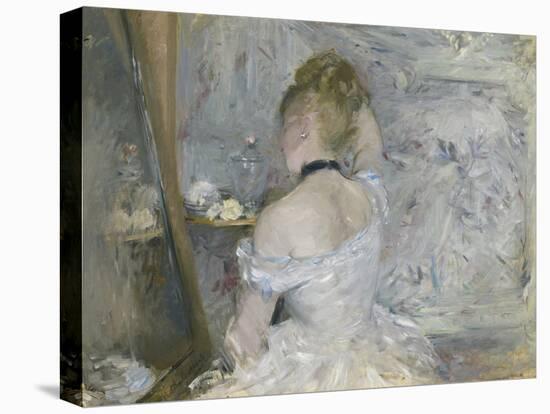 Woman at Her Toilette, 1875-80-Berthe Morisot-Stretched Canvas