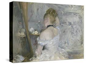 Woman at Her Toilette, 1875-80-Berthe Morisot-Stretched Canvas