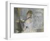 Woman at Her Toilette, 1875-80-Berthe Morisot-Framed Giclee Print