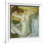 Woman at Her Toilette, 1885-Edgar Degas-Framed Giclee Print