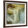 Woman at Her Toilette, 1885-Edgar Degas-Framed Giclee Print