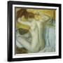 Woman at Her Toilette, 1885-Edgar Degas-Framed Giclee Print