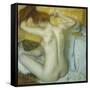 Woman at Her Toilette, 1885-Edgar Degas-Framed Stretched Canvas