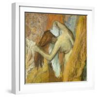 Woman at Her Toilette, 1900-05-Edgar Degas-Framed Giclee Print