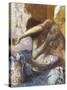 Woman at Her Toilette; Femme a Sa Toilette-Edgar Degas-Stretched Canvas