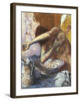 Woman at Her Toilette; Femme a Sa Toilette-Edgar Degas-Framed Giclee Print