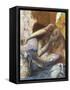 Woman at Her Toilette; Femme a Sa Toilette-Edgar Degas-Framed Stretched Canvas