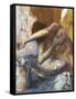 Woman at Her Toilette; Femme a Sa Toilette-Edgar Degas-Framed Stretched Canvas