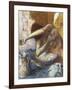 Woman at Her Toilette; Femme a Sa Toilette-Edgar Degas-Framed Giclee Print