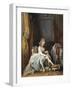 Woman at Her Toilette-Niclas II Lafrensen-Framed Giclee Print