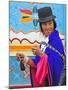 Woman at Indian Market in Silvia, Guambiano Indians, Colombia, South America-Christian Heeb-Mounted Photographic Print