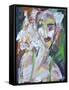 Woman at Jazz Club-Tim Nyberg-Framed Stretched Canvas