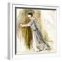 Woman at Prayer, c.1917-English School-Framed Giclee Print