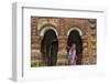 Woman at Puthia Temple Complex, Rajshahi Division, Bangladesh-Keren Su-Framed Photographic Print