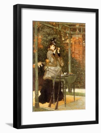 Woman at Rifle Range, 1869-James Tissot-Framed Giclee Print