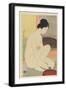 Woman at the Bath, October 1915-Goyo Hashiguchi-Framed Giclee Print