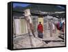 Woman at the Cape Flats, Cape Town, South Africa, Africa-Yadid Levy-Framed Stretched Canvas