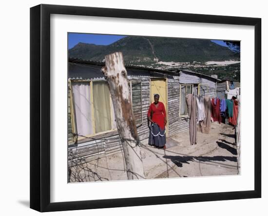 Woman at the Cape Flats, Cape Town, South Africa, Africa-Yadid Levy-Framed Photographic Print