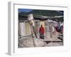 Woman at the Cape Flats, Cape Town, South Africa, Africa-Yadid Levy-Framed Photographic Print