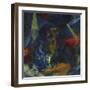 Woman at the Coffee-Umberto Boccioni-Framed Giclee Print