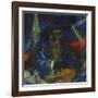 Woman at the Coffee-Umberto Boccioni-Framed Giclee Print