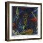 Woman at the Coffee-Umberto Boccioni-Framed Giclee Print