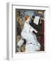 Woman at the Piano, 1875/76-Pierre-Auguste Renoir-Framed Art Print