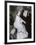 Woman at the Piano, 1875/76-Pierre-Auguste Renoir-Framed Giclee Print