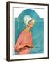 "Woman at the Rudder,"August 17, 1929-Penrhyn Stanlaws-Framed Giclee Print