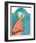 "Woman at the Rudder,"August 17, 1929-Penrhyn Stanlaws-Framed Premium Giclee Print