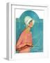 "Woman at the Rudder,"August 17, 1929-Penrhyn Stanlaws-Framed Giclee Print