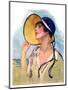 "Woman at the Shore,"August 20, 1927-Bradshaw Crandall-Mounted Giclee Print