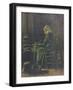 Woman at the Spinning Wheel, 1885-Vincent van Gogh-Framed Giclee Print