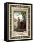 Woman at the Well: Jesus and the Samaritan Woman-Carl Bloch-Framed Stretched Canvas