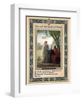 Woman at the Well: Jesus and the Samaritan Woman-Carl Bloch-Framed Giclee Print