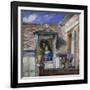 Woman at the Window (Femme a La Fenetre)-Henri Lebasque-Framed Giclee Print