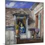 Woman at the Window (Femme a La Fenetre)-Henri Lebasque-Mounted Giclee Print