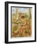 Woman at the Window with a View of Old Nice, 1918-Pierre-Auguste Renoir-Framed Giclee Print