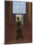 Woman at the Window-Caspar David Friedrich-Mounted Giclee Print