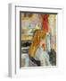 Woman at the Window-Henri de Toulouse-Lautrec-Framed Giclee Print