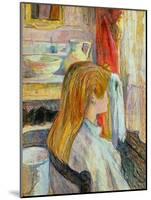 Woman at the Window-Henri de Toulouse-Lautrec-Mounted Giclee Print