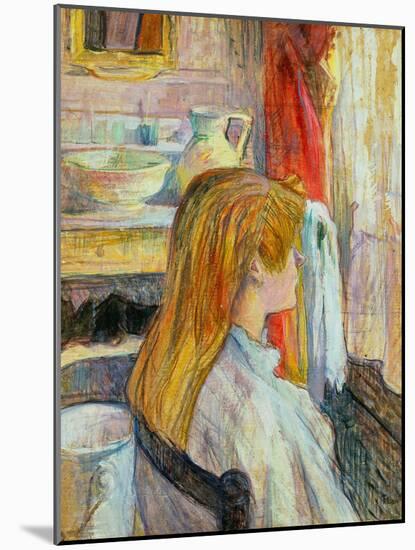 Woman at the Window-Henri de Toulouse-Lautrec-Mounted Giclee Print